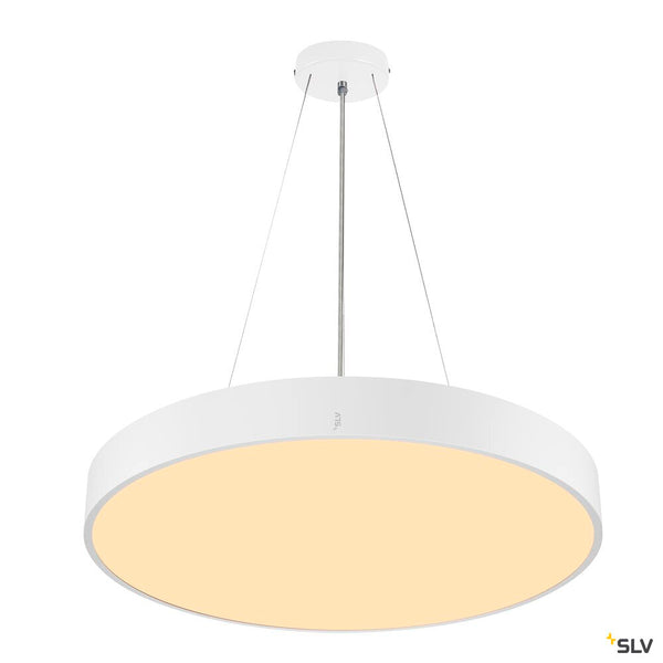 SLV MEDO® 60, wall- and ceiling-mounted light, round, 2700/3000/4000K, 39W, trailing-edge phase, 110°, white 1007323