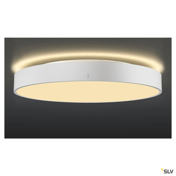 SLV MEDO® 60, wall- and ceiling-mounted light, round, 2700/3000/4000K, 39W, trailing-edge phase, 110°, white 1007323
