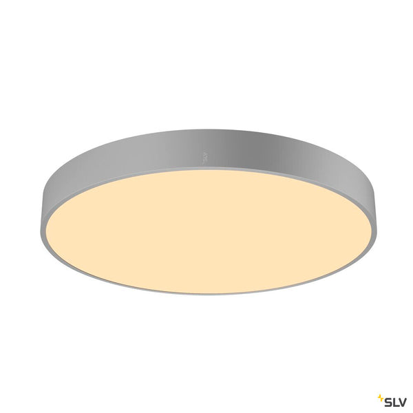 SLV MEDO® 60, wall- and ceiling-mounted light, round, 2700/3000/4000K, 39W, trailing-edge phase, 110°, grey 1007324