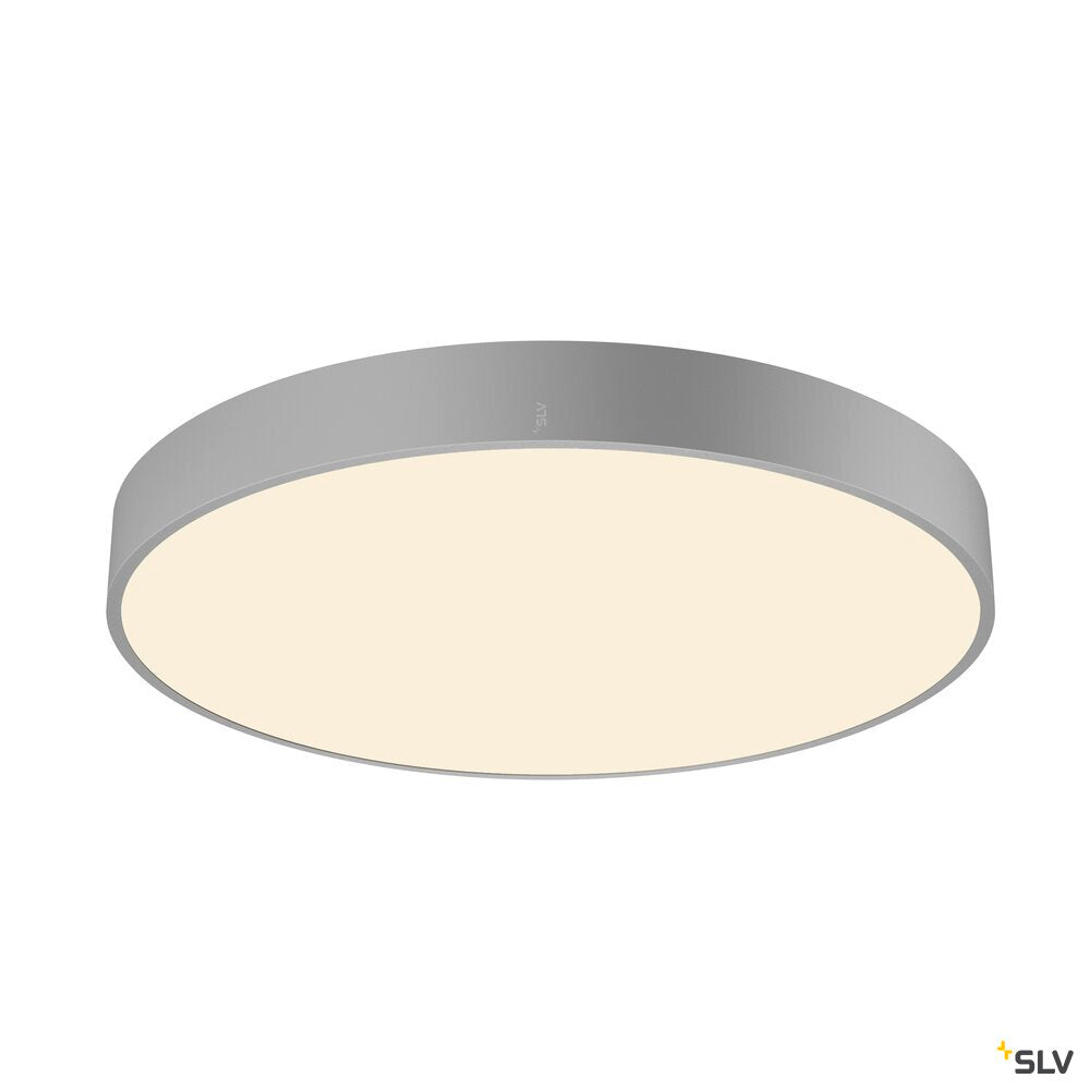 SLV MEDO® 60, wall- and ceiling-mounted light, round, 2700/3000/4000K, 39W, trailing-edge phase, 110°, grey 1007324