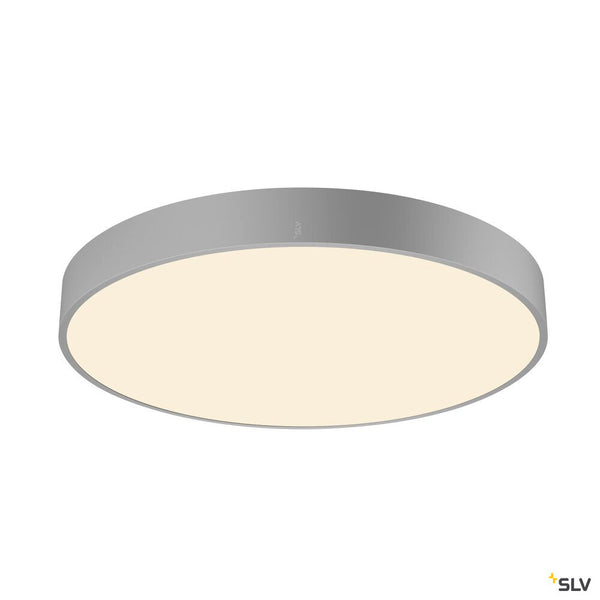 SLV MEDO® 60, wall- and ceiling-mounted light, round, 2700/3000/4000K, 39W, trailing-edge phase, 110°, grey 1007324