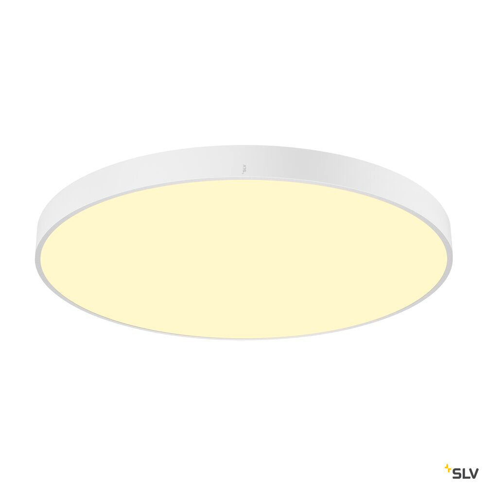 SLV MEDO® 90, ceiling-mounted light, round, 2700/3000/4000K, 79W, trailing-edge phase, 110°, white 1007326