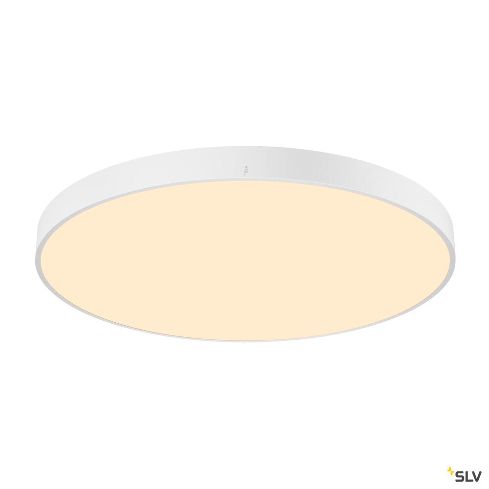 SLV MEDO® 90, ceiling-mounted light, round, 2700/3000/4000K, 79W, trailing-edge phase, 110°, white 1007326