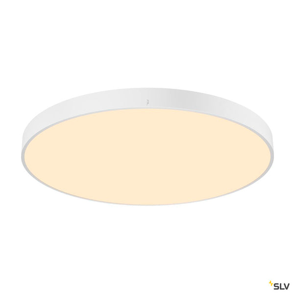 SLV MEDO® 90, ceiling-mounted light, round, 2700/3000/4000K, 79W, trailing-edge phase, 110°, white 1007326