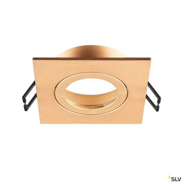 SLV NEW TRIA® 68, ceiling installation ring, L: 8.2 W: 8.2 H: 2.6 cm, IP 20, rose gold 1007331