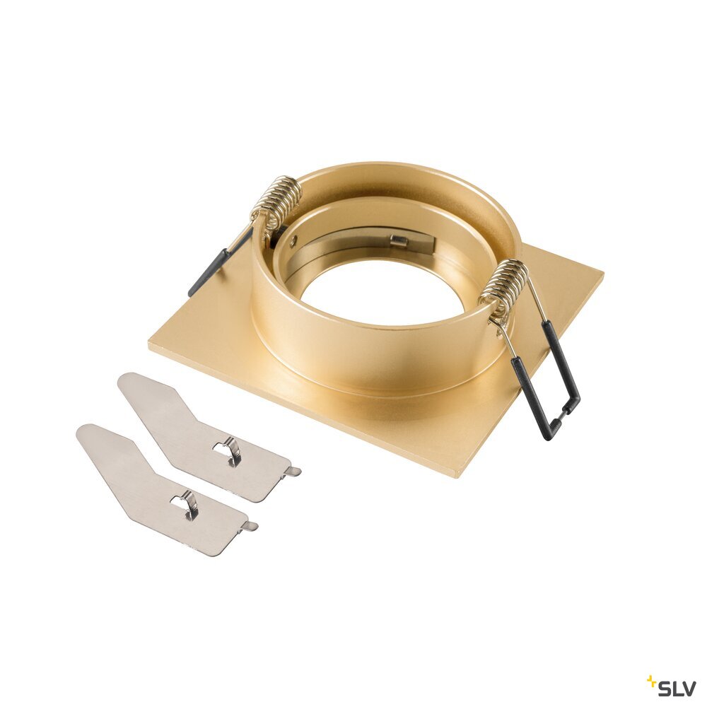 SLV NEW TRIA® 68, ceiling installation ring, L: 8.2 W: 8.2 H: 2.6 cm, IP 20, rose gold 1007331