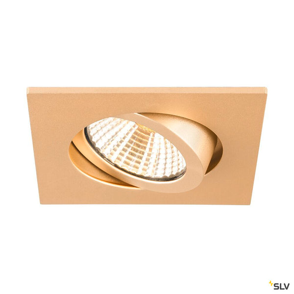 SLV NEW TRIA® 68, ceiling installation ring, L: 8.2 W: 8.2 H: 2.6 cm, IP 20, rose gold 1007331