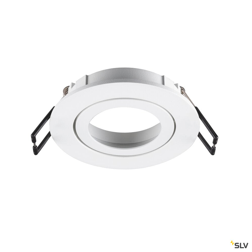 SLV NEW TRIA® 68, ceiling installation ring, D: 8.2 H: 2.6 cm, IP 20, white 1007333