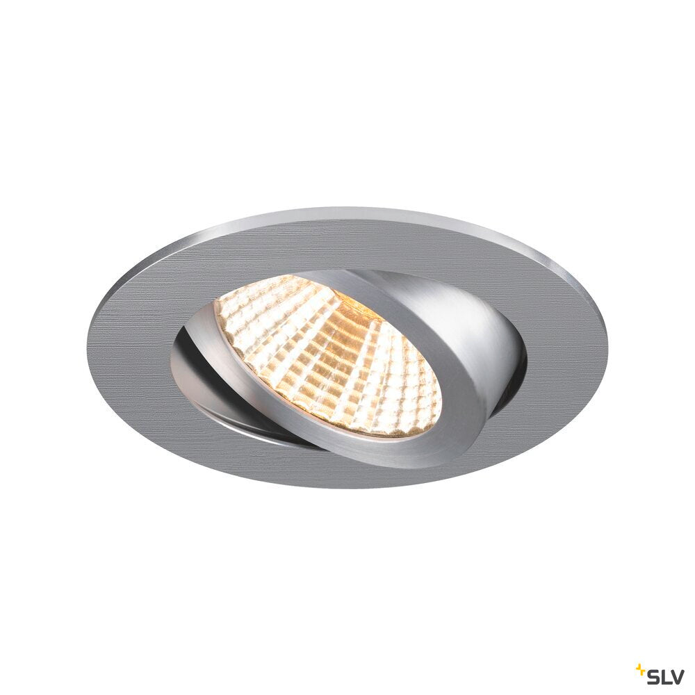 SLV NEW TRIA® 68, ceiling installation ring, D: 8.2 H: 2.6 cm, IP 20, aluminium 1007335