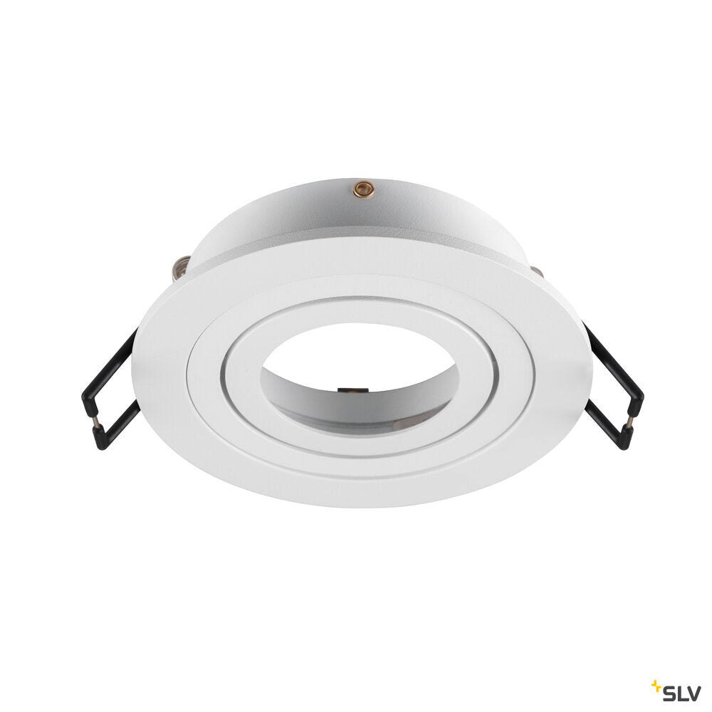 SLV NEW TRIA® 75, ceiling installation ring, D: 9.3 H: 2.6 cm, IP 20, white 1007342