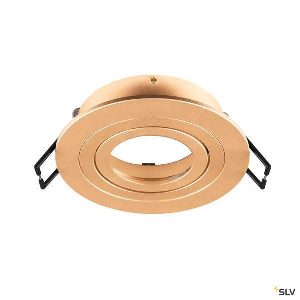 SLV NEW TRIA® 75, ceiling installation ring, D: 9.3 H: 2.6 cm, IP 20, rose gold 1007344