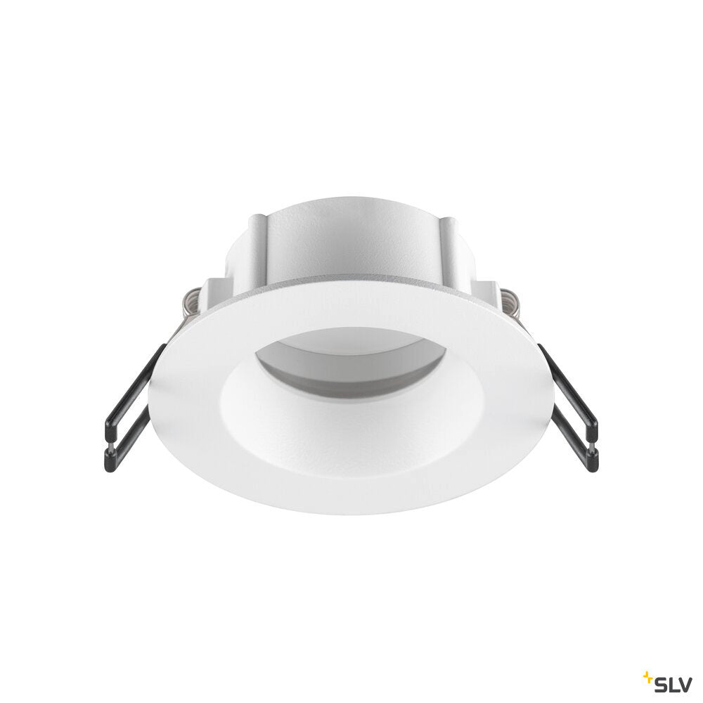 SLV NEW TRIA® 68, ceiling installation ring, D: 8.2 H: 3.4 cm, IP 65, white 1007346