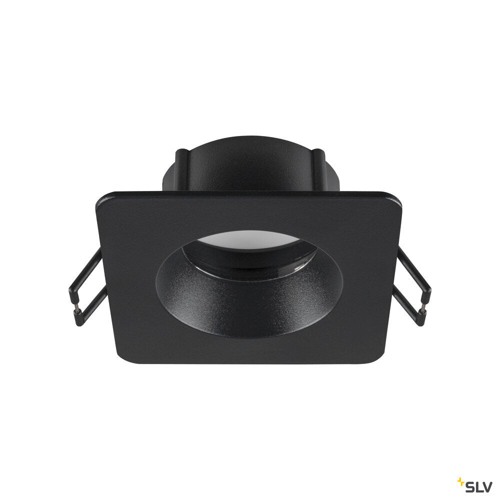 SLV NEW TRIA® 68, ceiling installation ring, L: 8.2 W: 8.2 H: 3.4 cm, IP 65, black 1007347