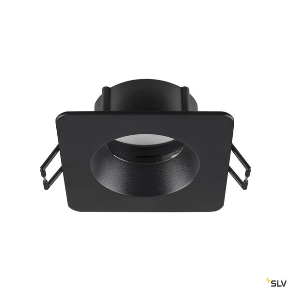 SLV NEW TRIA® 68, ceiling installation ring, L: 8.2 W: 8.2 H: 3.4 cm, IP 65, black 1007347