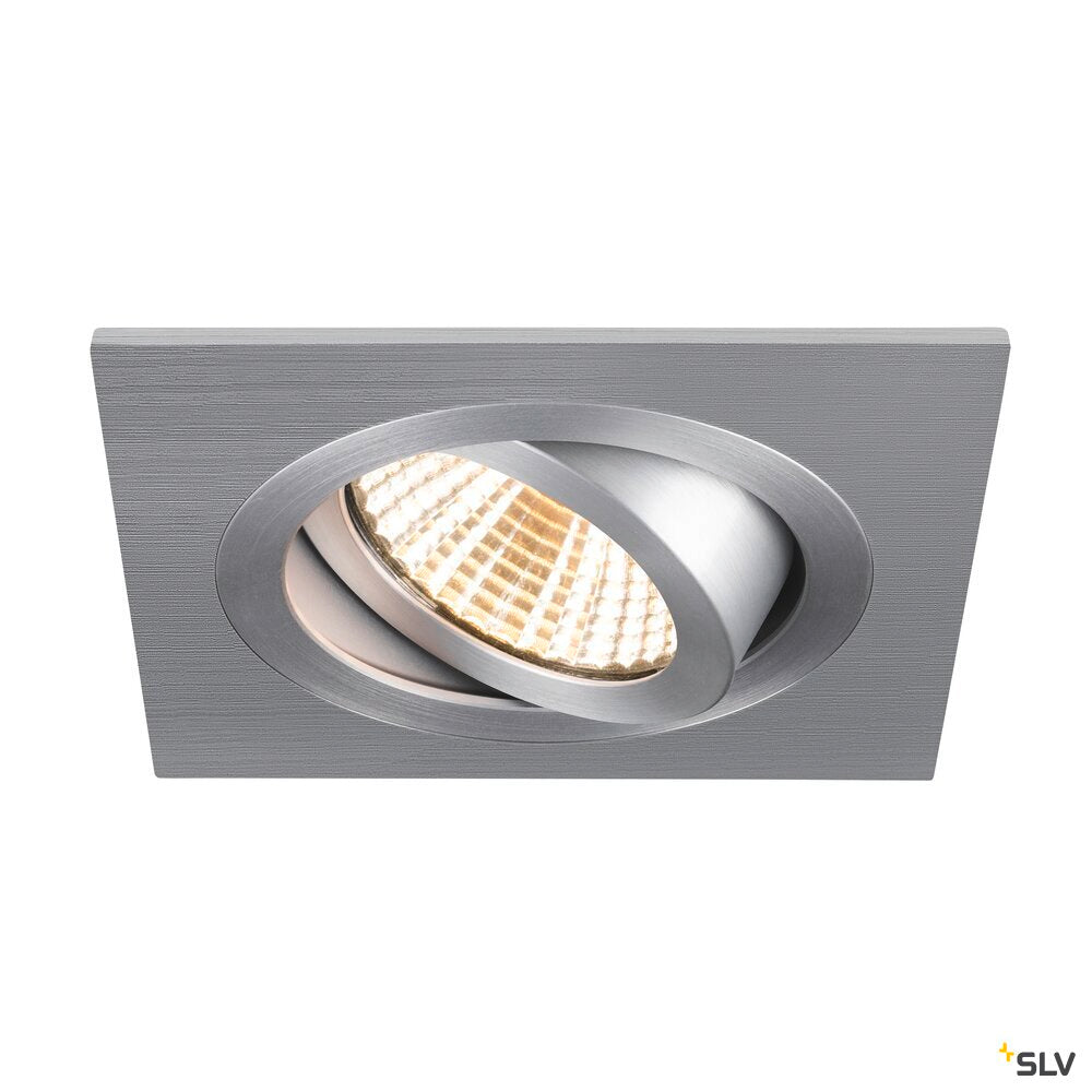 SLV NEW TRIA® 75, ceiling installation ring, L: 9 W: 9 H: 2.6 cm, IP 20, aluminium 1007350