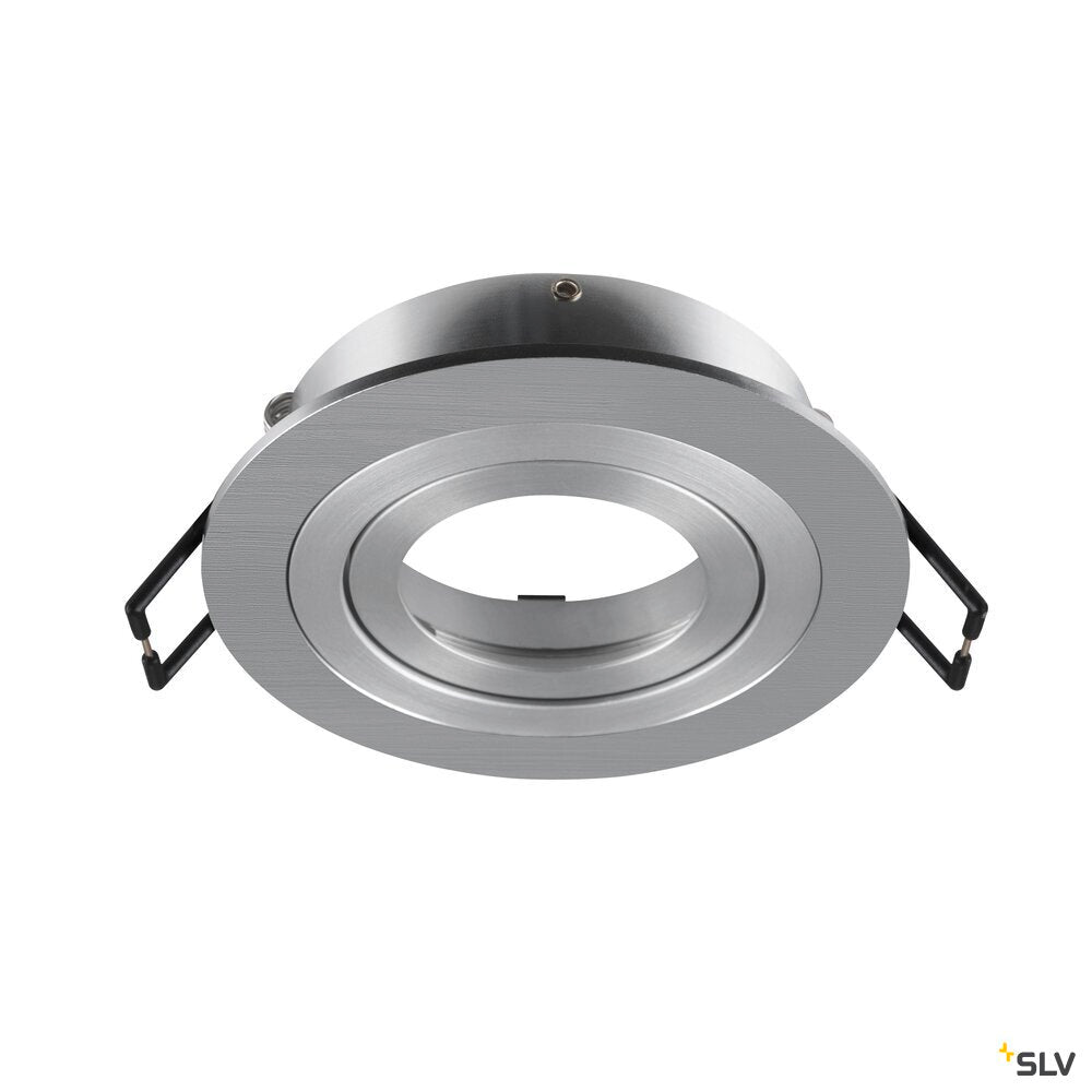 SLV NEW TRIA® 75, ceiling installation ring, D: 9.3 H: 2.6 cm, IP 20, aluminium 1007351