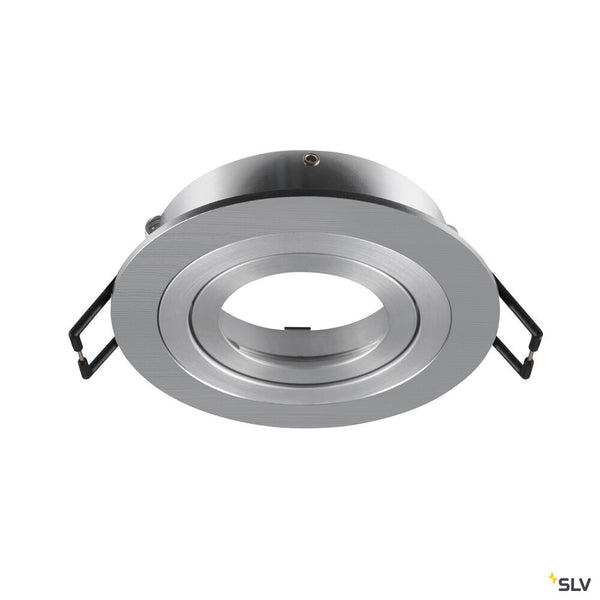 SLV NEW TRIA® 75, ceiling installation ring, D: 9.3 H: 2.6 cm, IP 20, aluminium 1007351