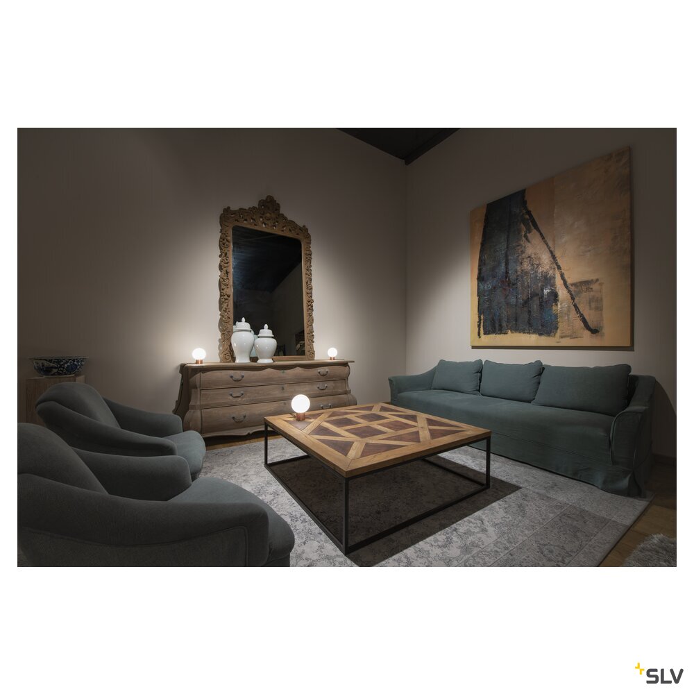 SLV TINY SUN, table lamp, G9, IP20, copper 1007364