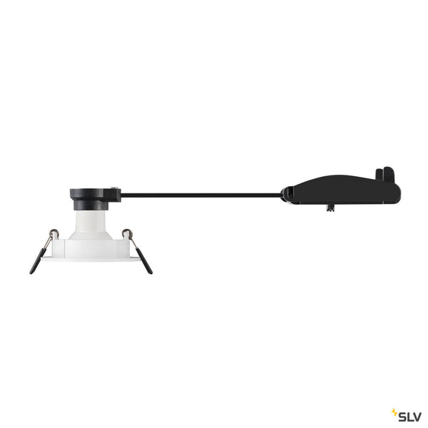 SLV NEW TRIA® 68, recessed ceiling light, round, max. 10W GU10, white 1007368