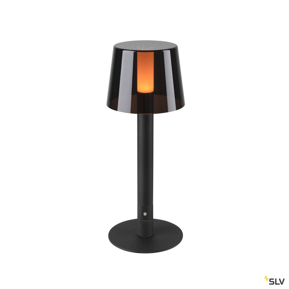 SLV TAHA light set, battery-powered, IP65, 2700K, dimmable, black 1007380