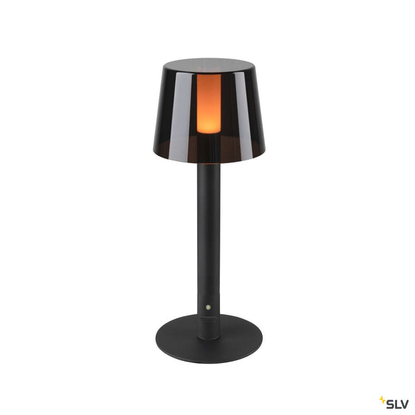 SLV TAHA light set, battery-powered, IP65, 2700K, dimmable, black 1007380
