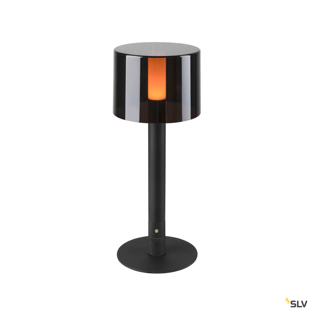 SLV TAHA light set, battery-powered, IP65, 2700K, dimmable, black 1007380