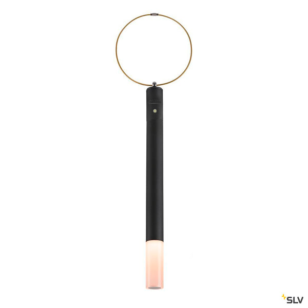 SLV TAHA light set, battery-powered, IP65, 2700K, dimmable, black 1007380
