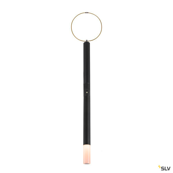 SLV TAHA light set, battery-powered, IP65, 2700K, dimmable, black 1007380