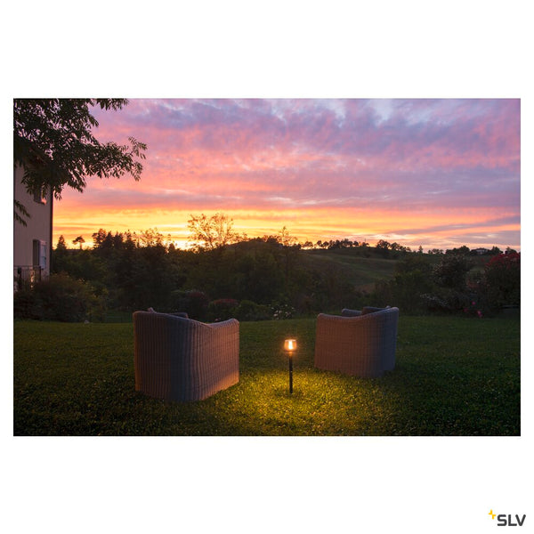 SLV TAHA light set, battery-powered, IP65, 2700K, dimmable, black 1007380