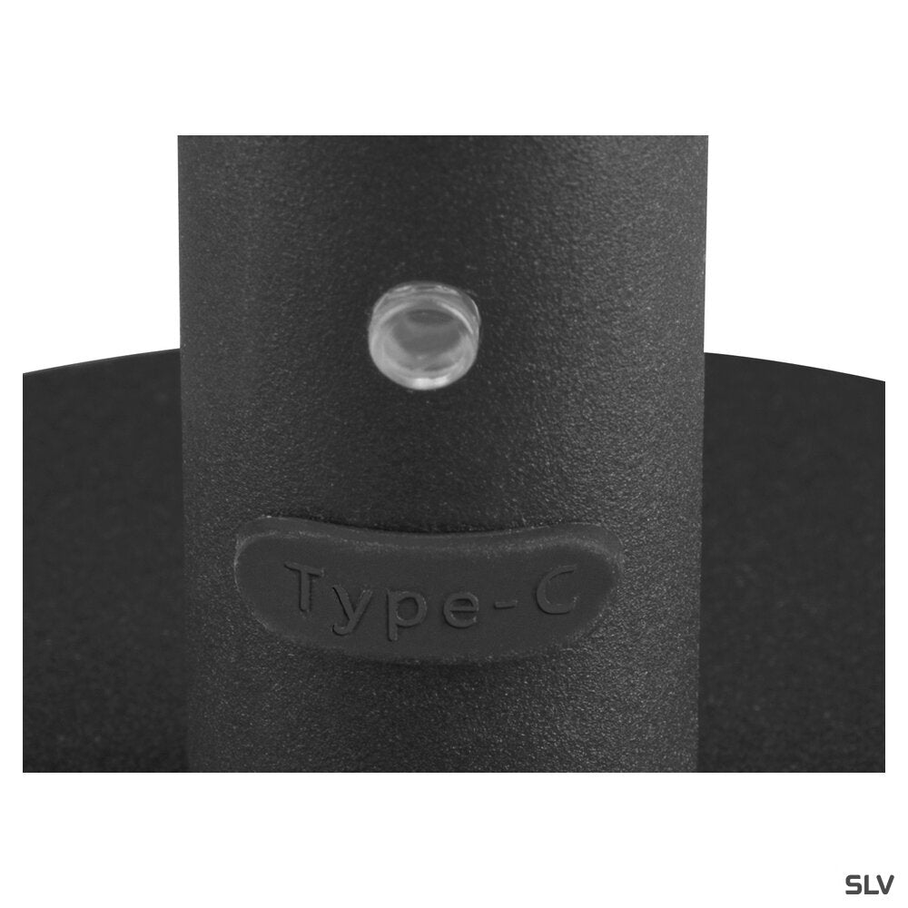 SLV TAHA light set, battery-powered, IP65, 2700K, dimmable, black 1007380