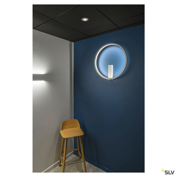 SLV NEW TRIA® 75, recessed ceiling light, 3000K, 38°, IP 20, round, white 1007403