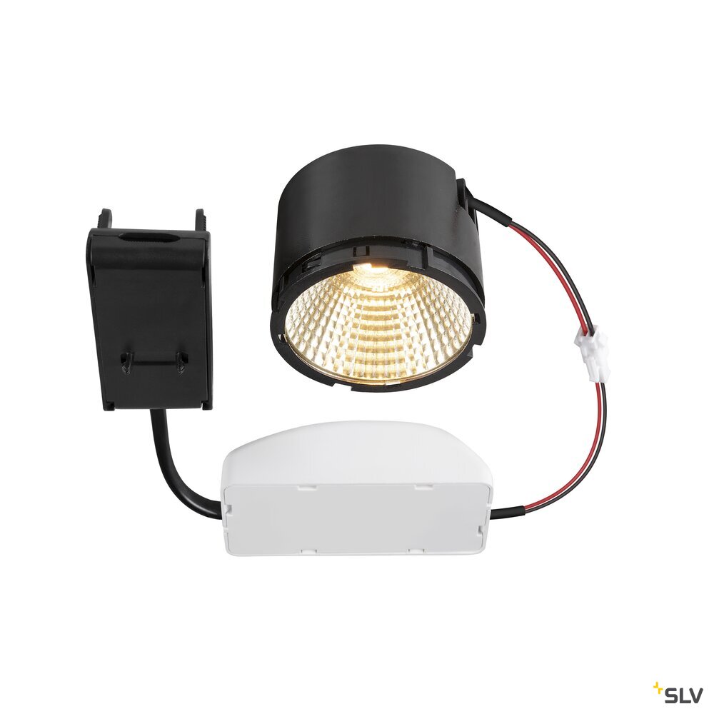 SLV NEW TRIA®, LED module, round, 3000K, 38°, PHASE, black 1007410