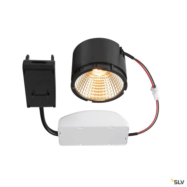 SLV NEW TRIA®, LED module, round, 3000K, 38°, PHASE, black 1007410