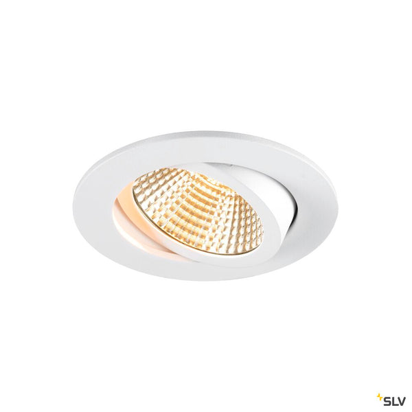 SLV NEW TRIA® 95, ceiling installation ring, D: 11 H: 2.6 cm, IP 20, white 1007443