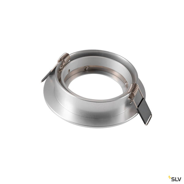 SLV NEW TRIA® 95, ceiling installation ring, D: 11 H: 2.6 cm, IP 20, aluminium 1007445