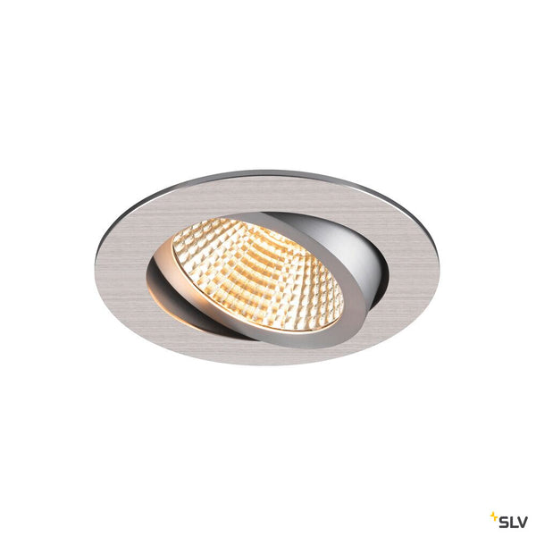 SLV NEW TRIA® 95, ceiling installation ring, D: 11 H: 2.6 cm, IP 20, aluminium 1007445