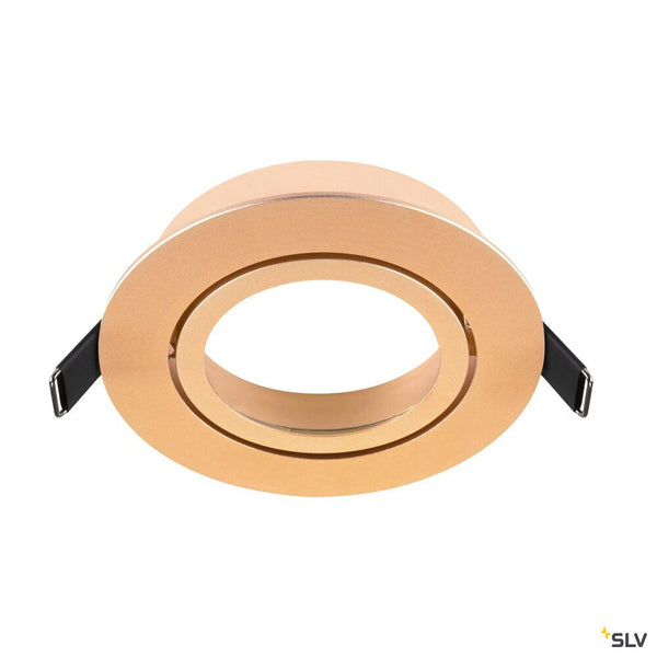 SLV NEW TRIA® 95, ceiling installation ring, D: 11 H: 2.6 cm, IP 20, rose gold 1007447