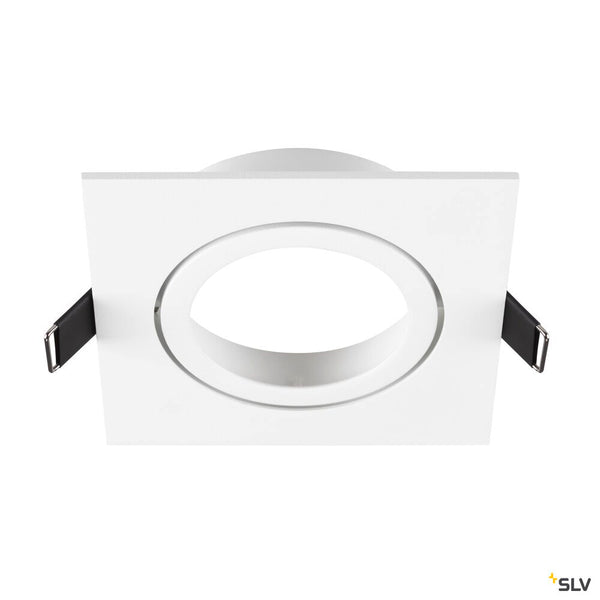 SLV NEW TRIA® 95, ceiling installation ring, L: 11 W: 11 H: 2.6 cm, IP 20, white 1007448
