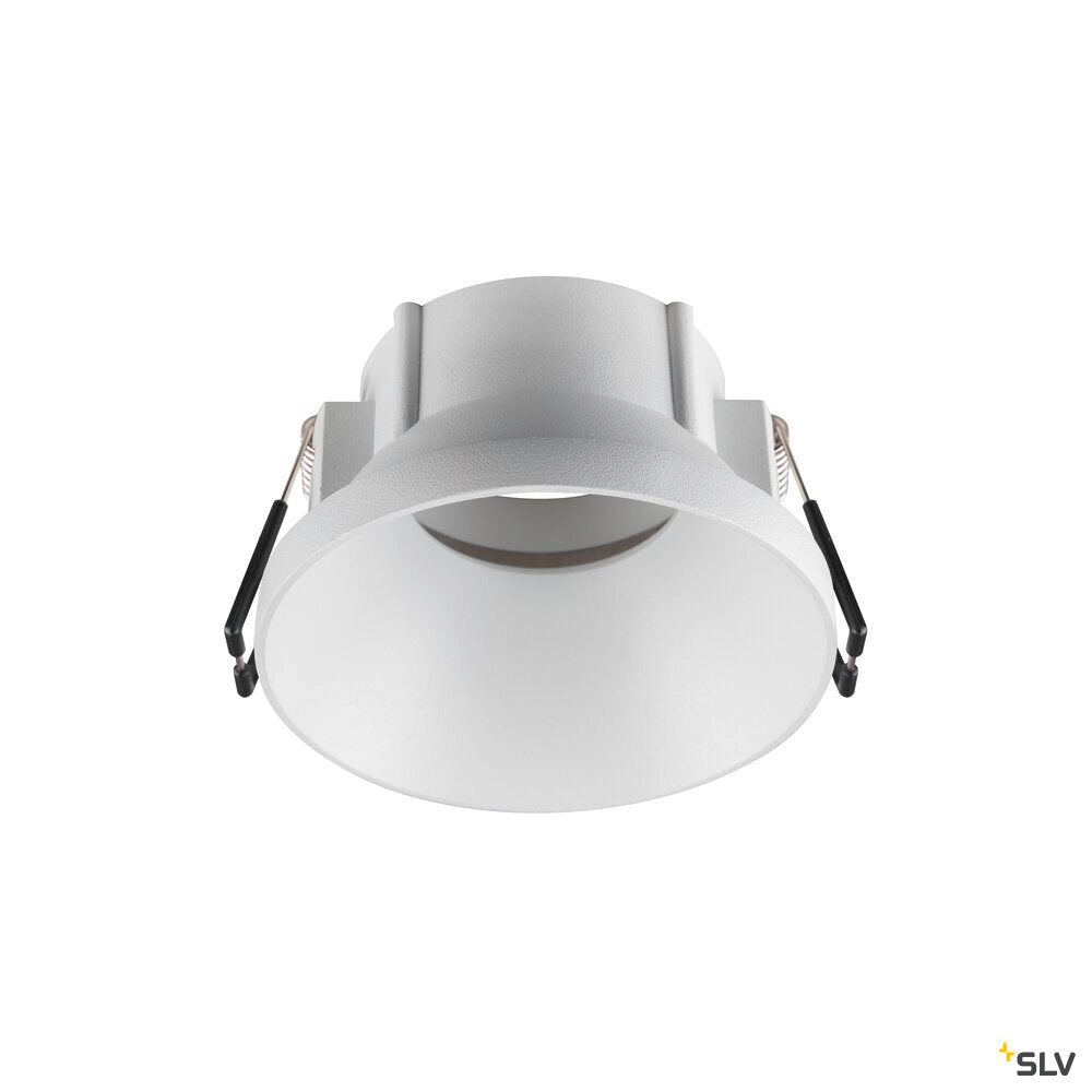 SLV NEW TRIA® 75, ceiling installation ring, recessed, attachment, D: 8.2 H: 4.9 cm, IP 20, white 1007450