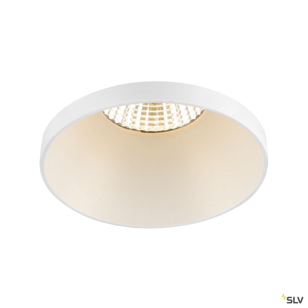 SLV NEW TRIA® 75, ceiling installation ring, recessed, attachment, D: 8.2 H: 4.9 cm, IP 20, white 1007450