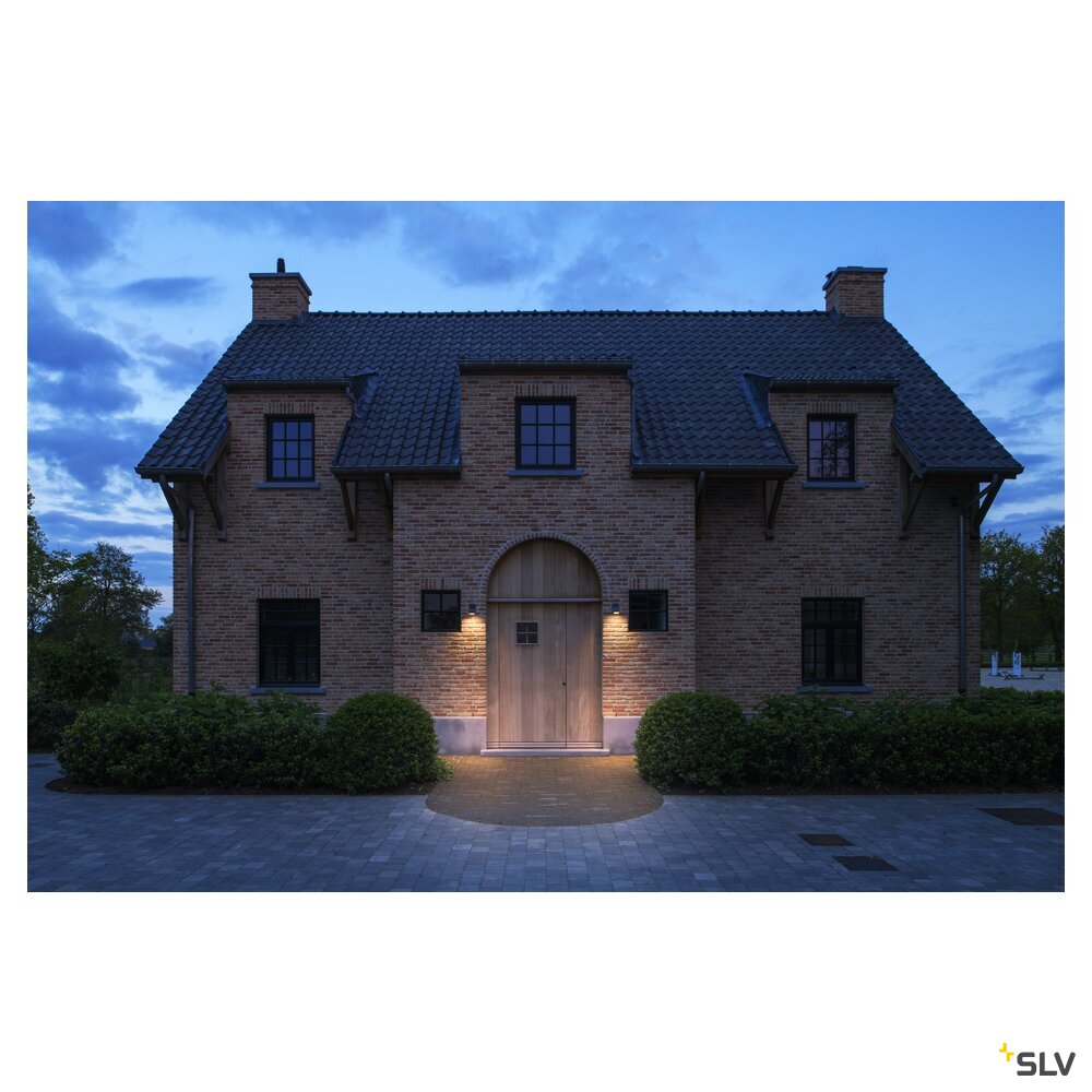SLV S-CUBE, wall and ceiling-mounted light, 2700/3000K, 15W, PHASE, 80°, anthracite 1007458