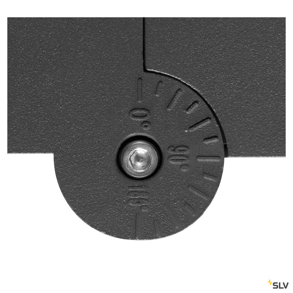 SLV S-CUBE, wall and ceiling-mounted light, 2700/3000K, 15W, PHASE, 80°, anthracite 1007458