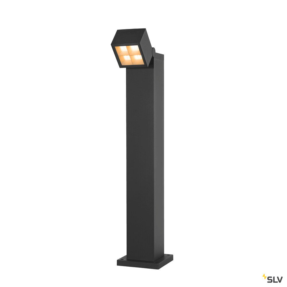SLV S-CUBE 75, free-standing lamp, 15W, 2700/3000K, PHASE, anthracite 1007459
