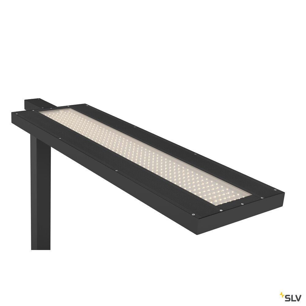 SLV WORKLIGHT PRO, free-standing lamp, 100 W, 4000 K, Touch, black 1007462