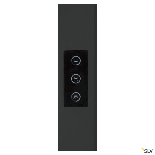 SLV WORKLIGHT PRO, free-standing lamp, 100 W, 4000 K, Touch, black 1007462