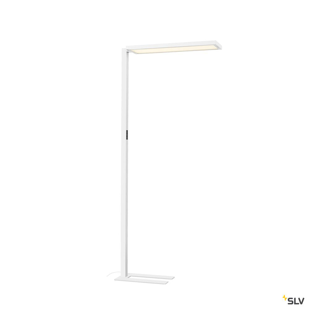 SLV WORKLIGHT PRO, free-standing lamp, 100 W, 4000 K, Touch, white 1007463