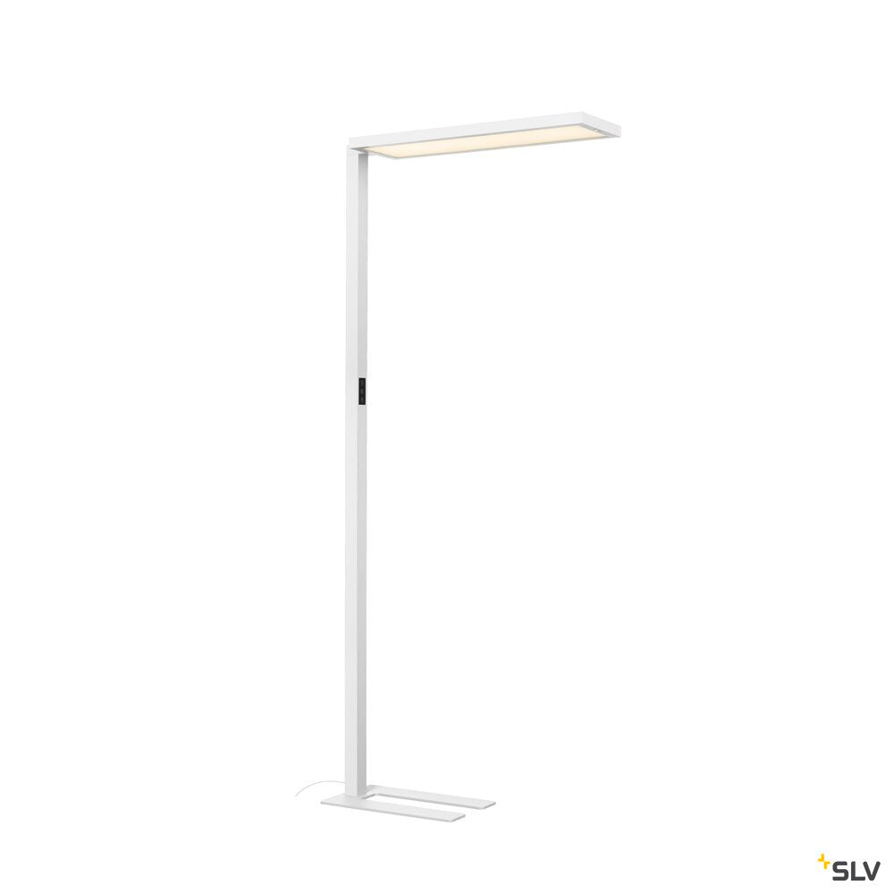 SLV WORKLIGHT PRO, free-standing lamp, 100 W, 4000 K, Touch, white 1007463