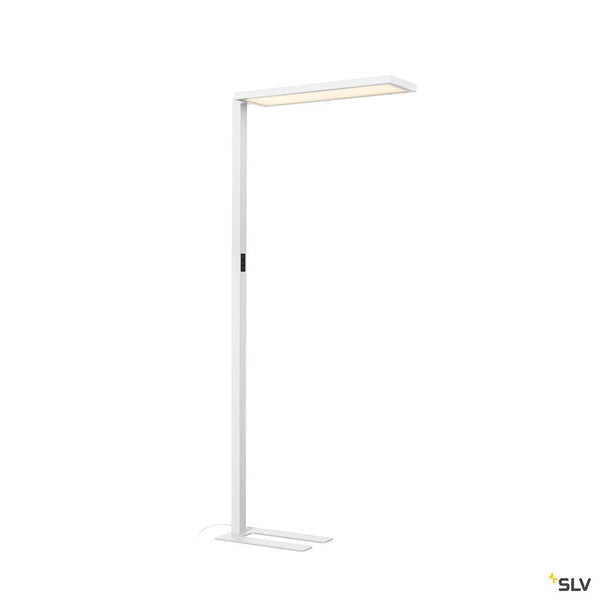 SLV WORKLIGHT PRO, free-standing lamp, 100 W, 4000 K, Touch, white 1007463
