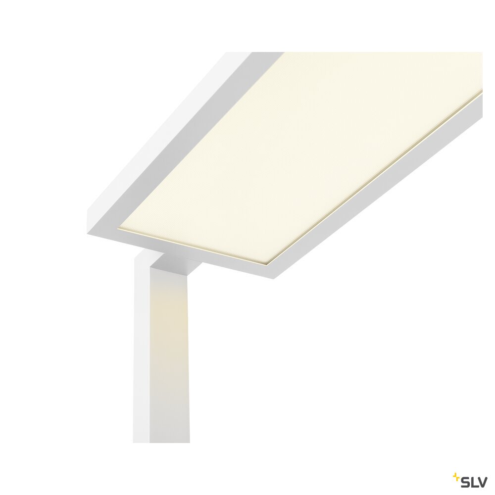 SLV WORKLIGHT PRO, free-standing lamp, 100 W, 4000 K, Touch, white 1007463