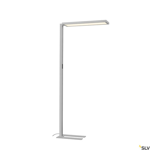 SLV WORKLIGHT PRO, free-standing lamp, 100 W, 4000 K, Touch, grey 1007464